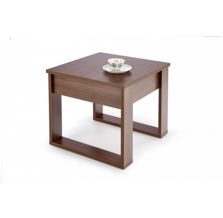 Konferenční stolek NEA KWADRAT, tmavý ořech