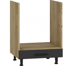 Kuchyňská spodní skříňka na troubu VENTO DP-60/82  Dub craft,antracyt