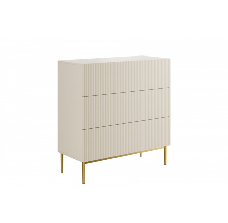 NICOLE KOMODA 100 3SZ - kašmír / zlatý rám