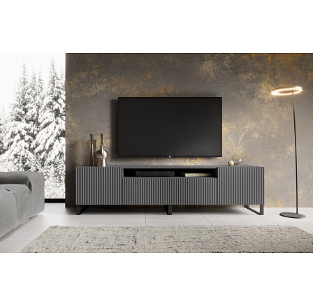 TV skříňka NOEMI Stojící Grafit+Grafit TV skříňka NOEMI Stojící Grafit+Grafit