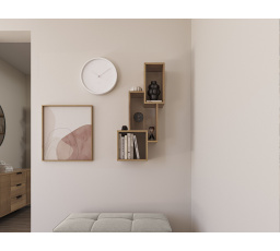 Alitty 96 Řemeslná dubová police Dąb Artisan 96x46