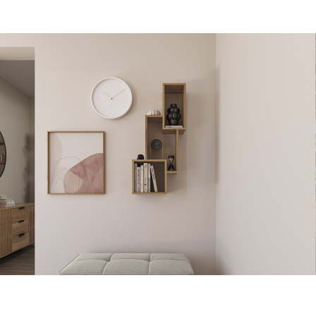 Alitty 96 Řemeslná dubová police Dąb Artisan 96x46