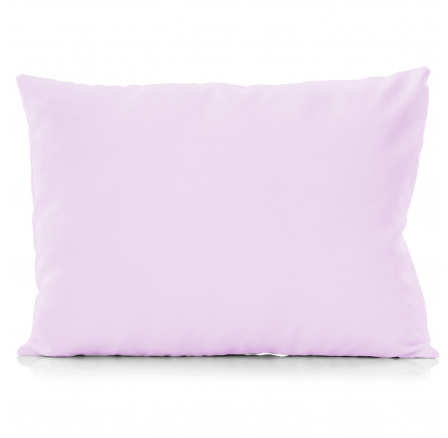 Bavlněný povlak na relaxační polštář světle fialový 45x120