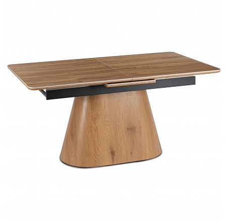 Stůl LIZBONA Keramický Rozkládací 160-200 cm Dub/Dub