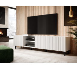 Tv komoda PAFOS RTV 200 4D, Bílá