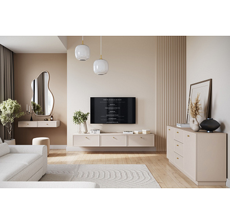 LORINI RTV 200 2SZ1K - kašmír / zlatá úchytka / závěsná