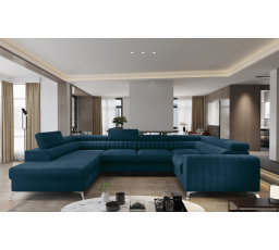 Rohová sedací souprava ve tvaru U LOUIS, Nube 40 Levá