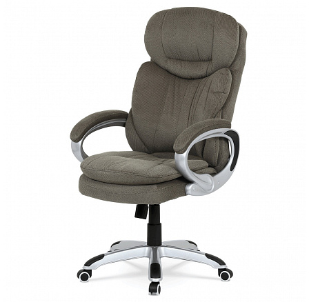 Kancelářské křeslo, houpací mechanismus, šedá látka, KA-G198 GREY2