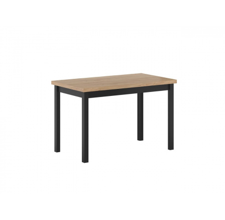 Stůl dub zlatý craft/černý 68x120 ST23-FX