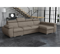 Sedací souprava Bodie P Aragon hnědošedá