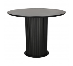 Stůl Elia 100cm kulatý černý