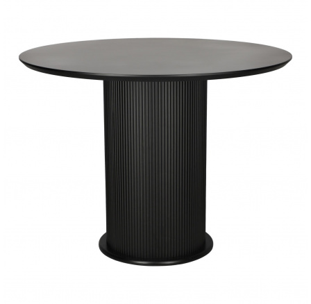 Stůl Elia 100cm kulatý černý