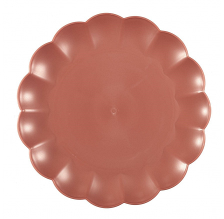 Talíř jídelní Iris 25,5 cm růžový
