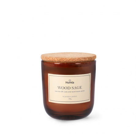 VERDE Podzimní ráno Svíčka zelená 240 g