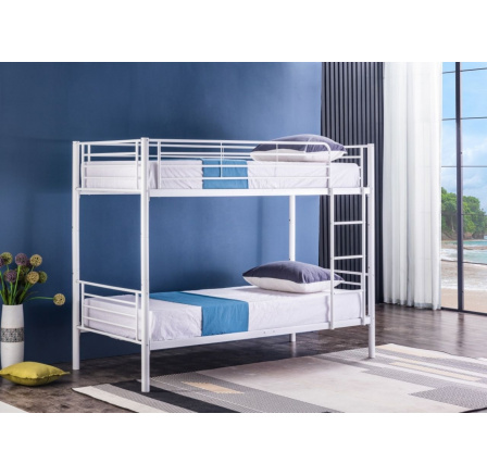 Patrová postel bílá BND006