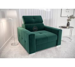 Křeslo MARGO 110 cm - zelená