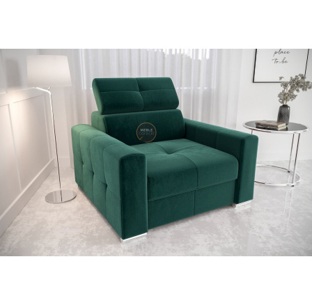 Křeslo MARGO 110 cm - zelená