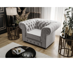 Křeslo MANCHESTER - Odstíny šedi