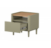 ELIVO NOČNÍ STOLEK 50 1SZ - eukalyptus / dub baltic dune / nohy eukalyptus