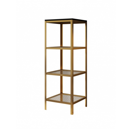 Regál Reli Zlatý+Černý