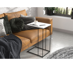 Pomocný stolek DRU Černý+Bílý