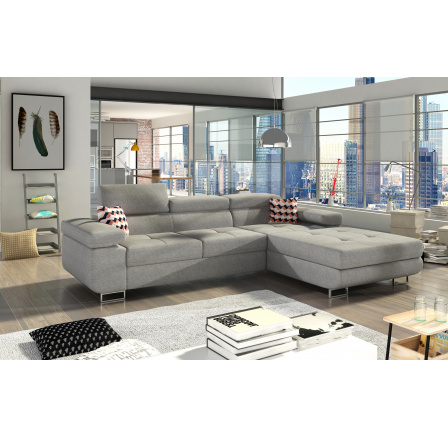 Rohová sedací souprava ARMANDO, Gusto 88/Cikcak 60 Pravá