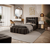 Bed Lamica 90x200 + metal frame/ gas lift / bedding box Nube 22 Not applicable 1