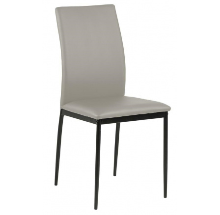 Židle Demina béžová PU