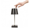 Dotyková LED lampička Blanca černá