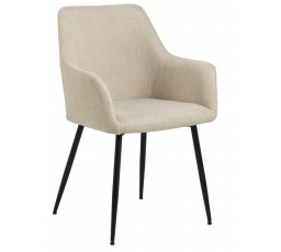 Křeslo Lizzy s područkami béžové