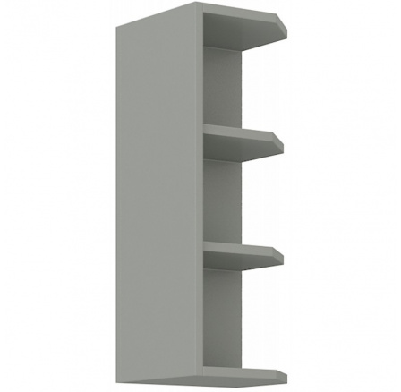 Kuchyňská horní skříňka KARPO 30-G-72-ZAK, Šedá