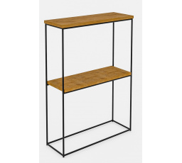 Konzole Velo Černá+Dub Lancelot