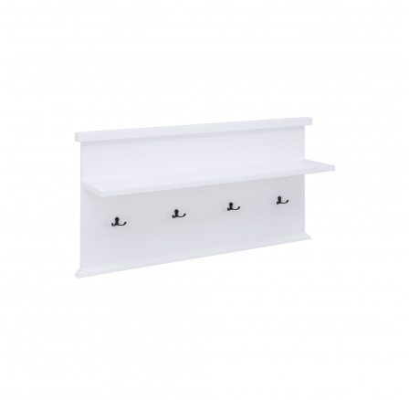 Panel s věšáky GALINEO 03 Bílá+Bílá