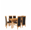 Sada stůl s židlemi RODOS 7 Olše