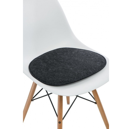 Polštář na židli Side Chair šedá c.