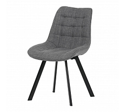 Jídelní židle, šedá, látka, HC-465 GREY2