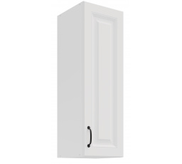 Horní skřínka STELLO - 30 G-90 1F, Bílá/Bílá