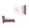 Postel - boxspring LEOŠ - Omega 68
