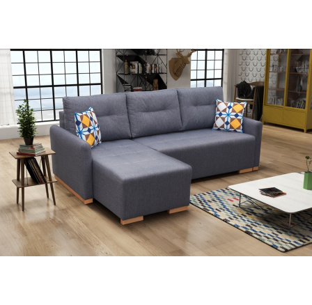 Rohová sedací souprava Padova L hnědá Rohová sedací souprava Padova L hnědá