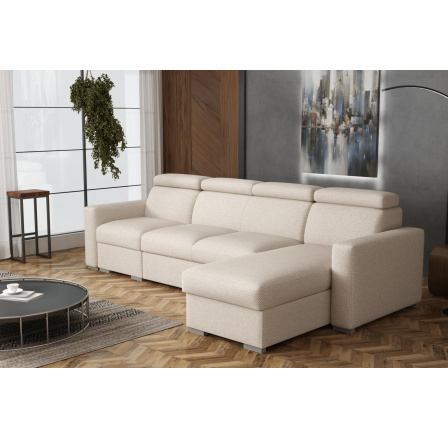 Sedací souprava Petrit I pravá Aragon béžová