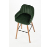 Barová židle H93, zelená
