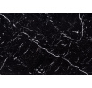 Jídelní stůl VERTIGO, efekt černého mramoru/černá