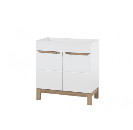 BALI BÍLÁ 821 skříňka pod umyvadlo 2D/ White cabinet under washbasin 2D 80cm CU-COC-834012 FSC MIX 70% BALI BÍLÁ 821 skříňka pod umyvadlo 2D/ White cabinet under washbasin 2D 80cm CU-COC-834012 FSC MIX 70%