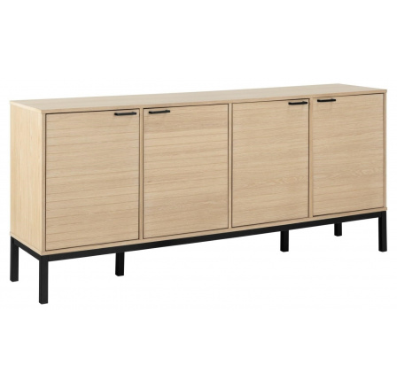 Široká komoda Kensington bělený dub