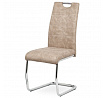Jídelní židle, béžová, látka, HC-483 CRM3