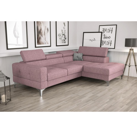 Rohová sedací souprava TOSCANIA MINI s funkcí spaní 170x250 cm - volitelný odstín - pravá