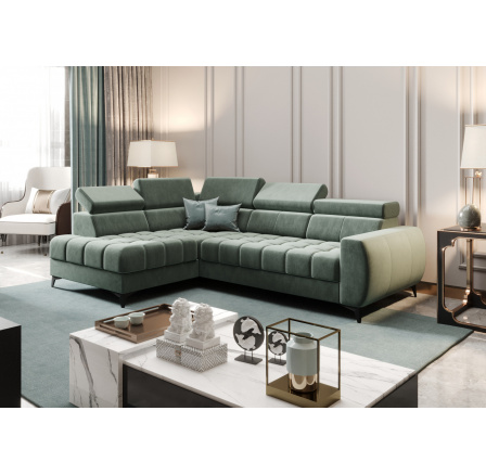 Rohová sedací souprava PORTO MINI 170X255 cm - levá, volitelný odstín