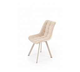 K332_CS židle nohy - kašmír, sedák - béžový (1p=2ks)