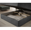 Čalouněná postel - boxspring ALAMITO 120x200, Modullo 04