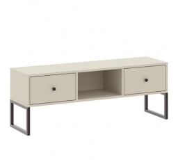 Televizní stolek LINEA RTV 2S, Kašmír/Černá